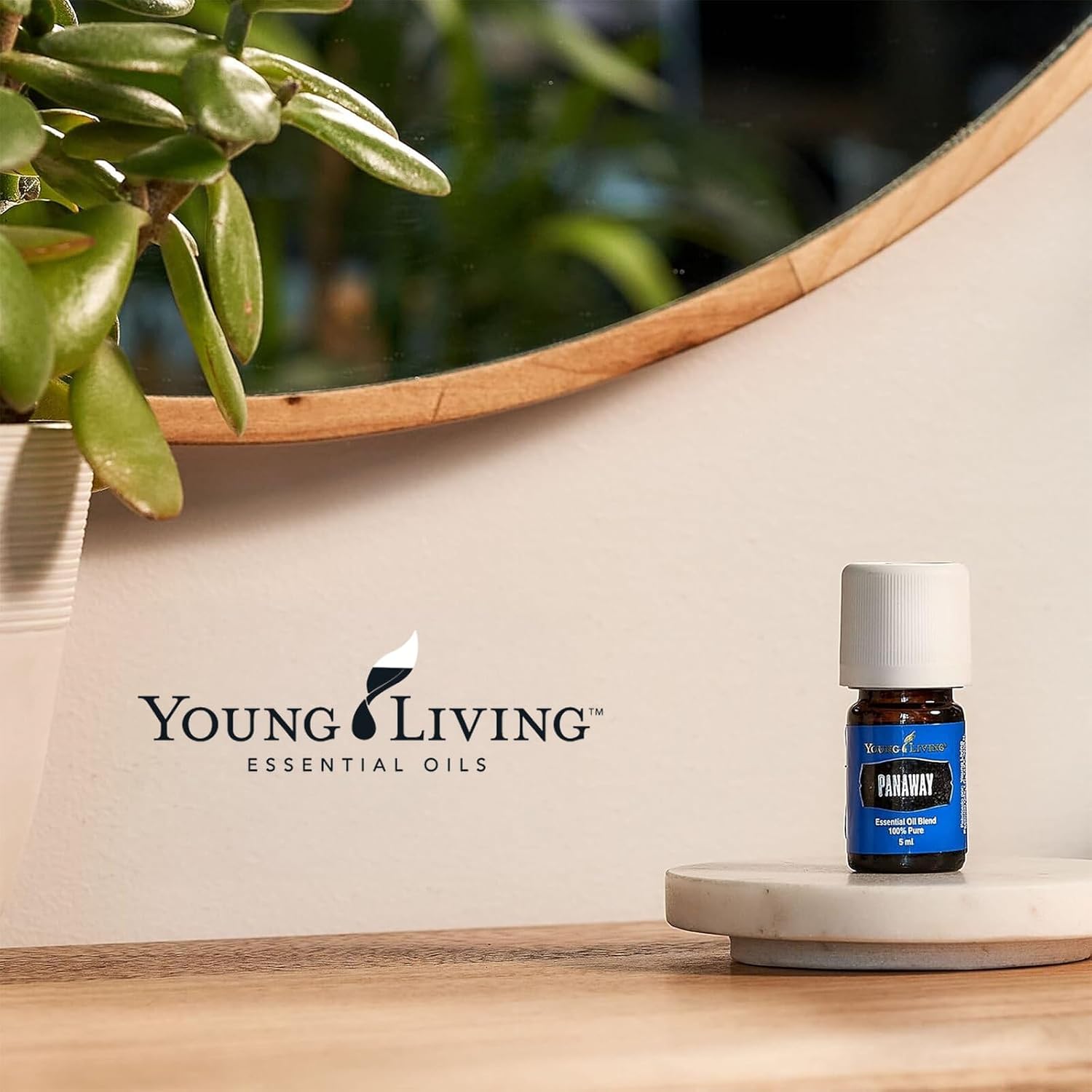 Young Living Thieves Vitality Essential Oil Blend | 5 ml | Warm Spicy Herbal Aroma for Diffusers, Massage & Aromatherapy | Clove, Lemon, Cinnamon, Eucalyptus & Rosemary Blend | Seed to Seal Quality