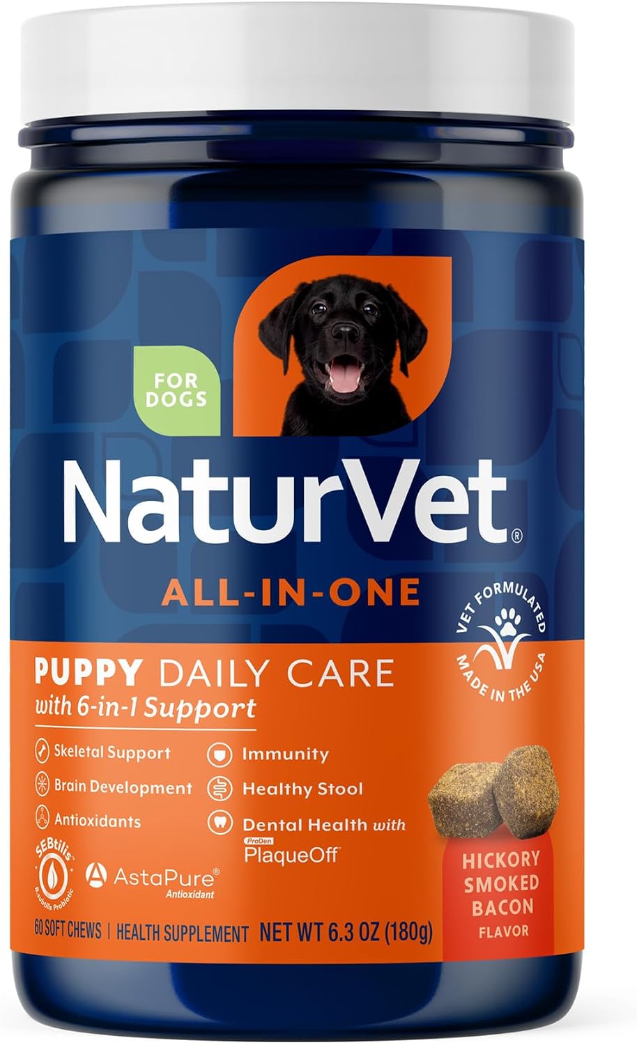 NaturVet All-in-One Cat & Dog Supplement Daily Multivitamin - 13 Oz Powder | Daily Multivitamin for Dogs & Cats - Supports Digestion, Skin & Coat with Omega-3, 6, 9 in a Wheat-Free Formula, 13 Oz Powder