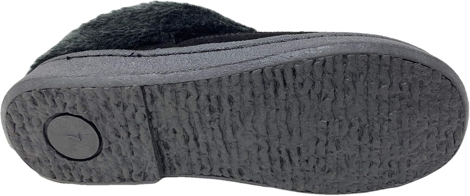 Clarks Womens Faux Fur Lined Clog Slippers Warm Cozy Indoor Outdoor Plush Slipper for Women