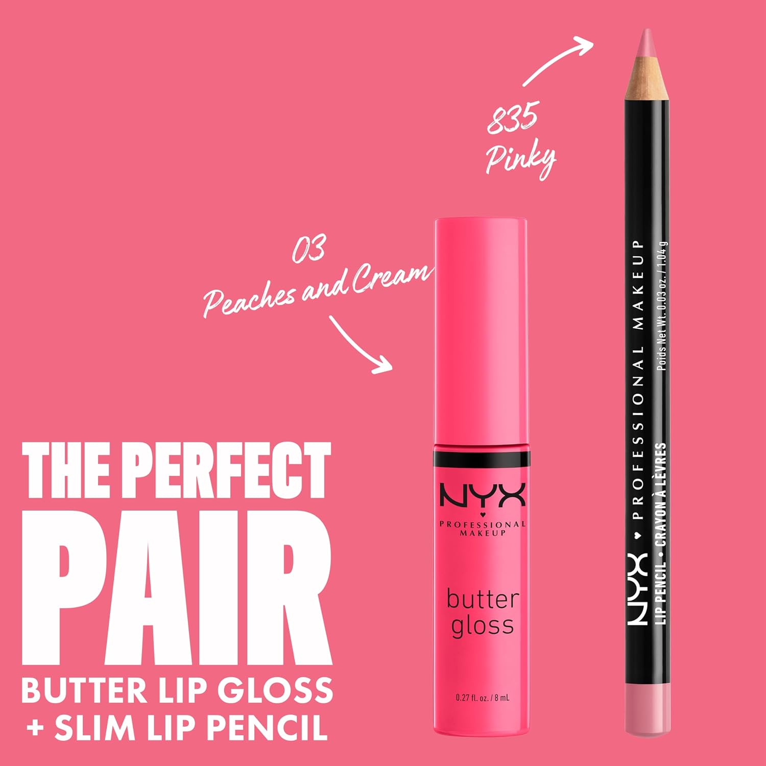 NYX PROFESSIONAL MAKEUP Butter Gloss, Non-Sticky Lip Gloss - Praline (Deep Nude)