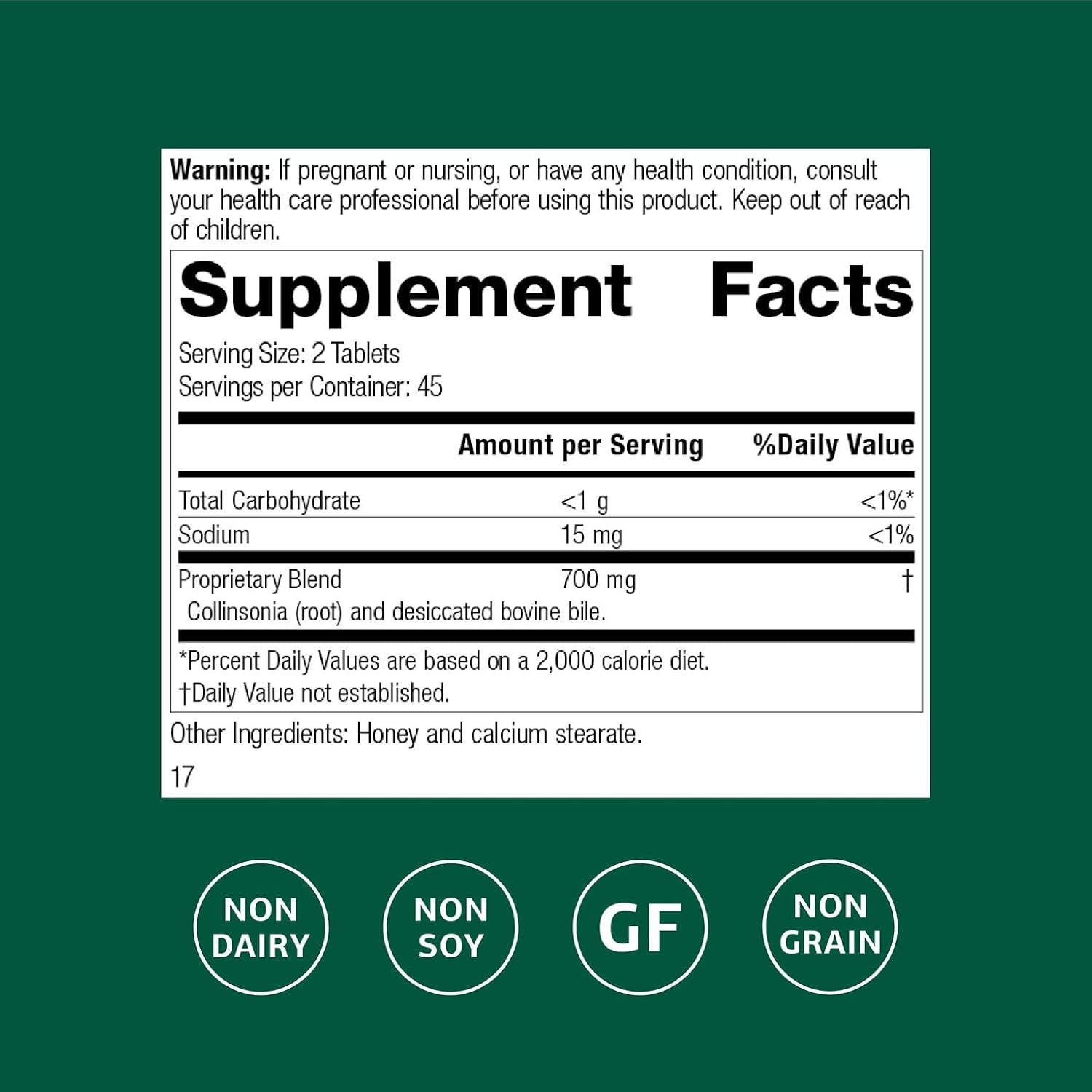 Standard Process Inc. Cholacol - Gallbladder Support Supplement - Fat Digestion Supplement for Digestive Health & Bile Support - Gluten-Free