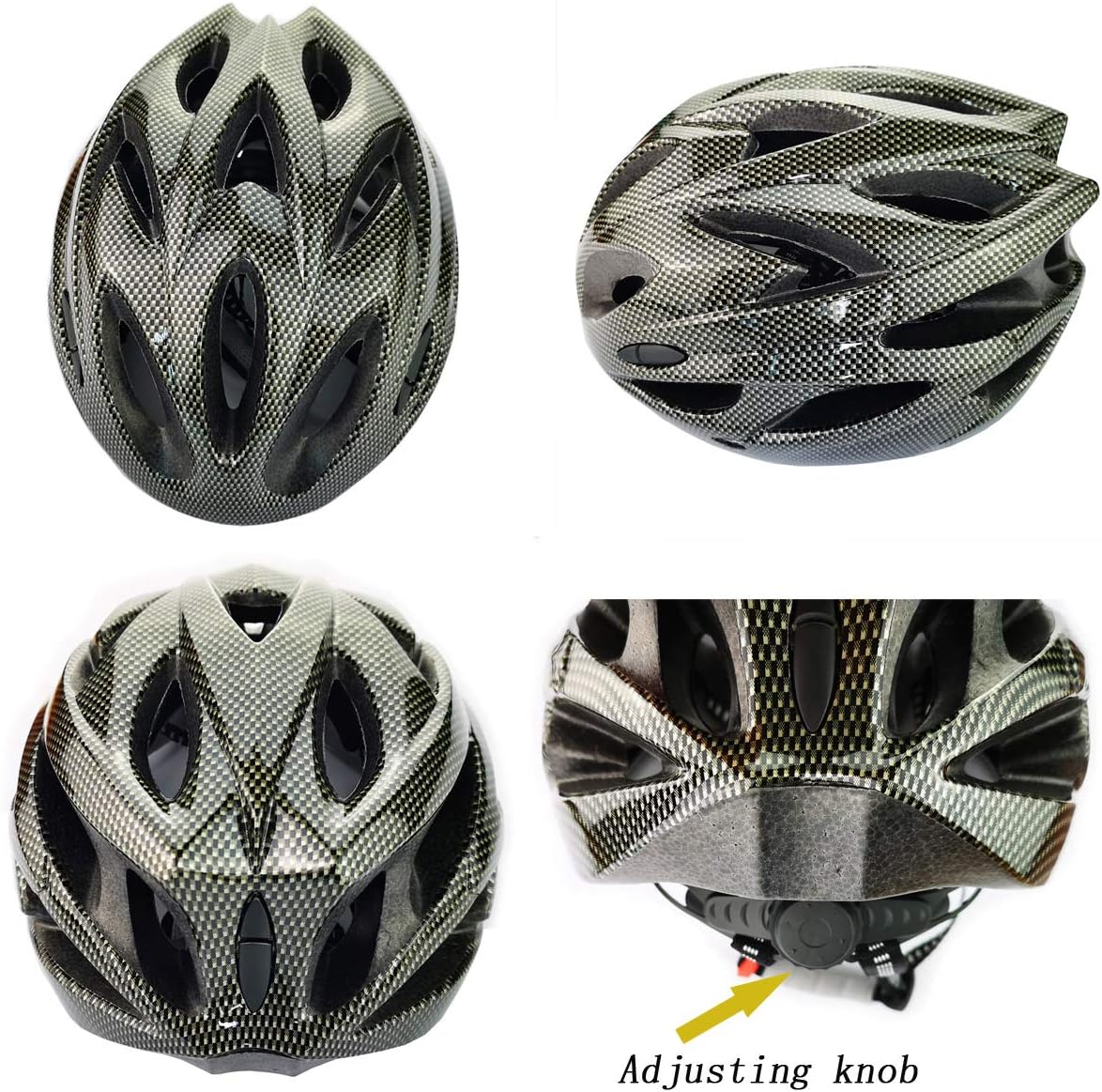 UPANBIKE Adult Bike Helmet One-Piece Adjustable Head Safety Protection | for Mountain & Road Bikes,Mens Bike Helmet,Riding Helmet,Womens Bike Helmet