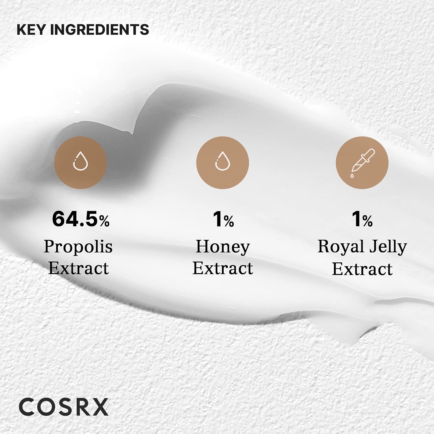 COSRX 64% Propolis Honey Lightweight Cream, Instant Golden Glow,2.19 fl.oz