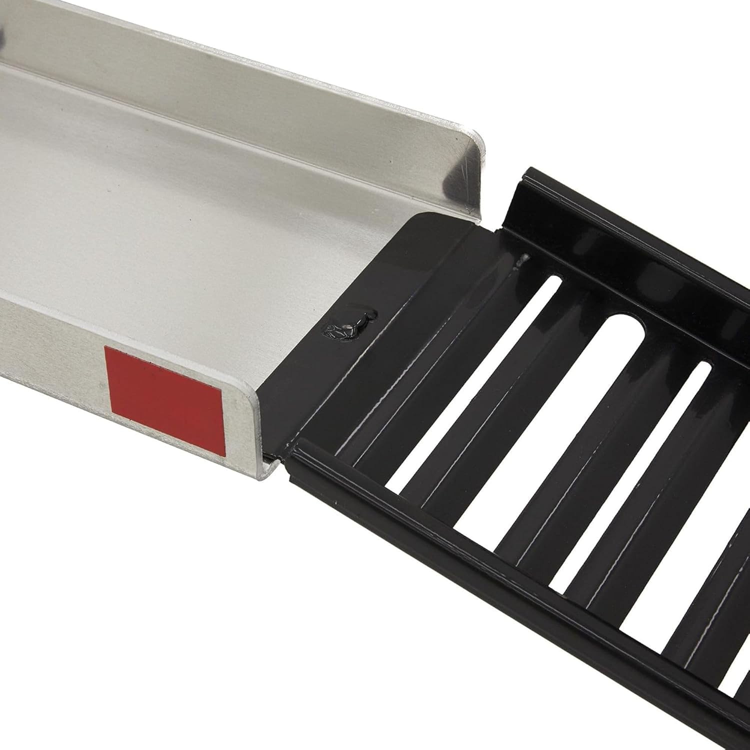 Black Widow Hitch Mounted Steel Motorcycle Carrier w/Ramp