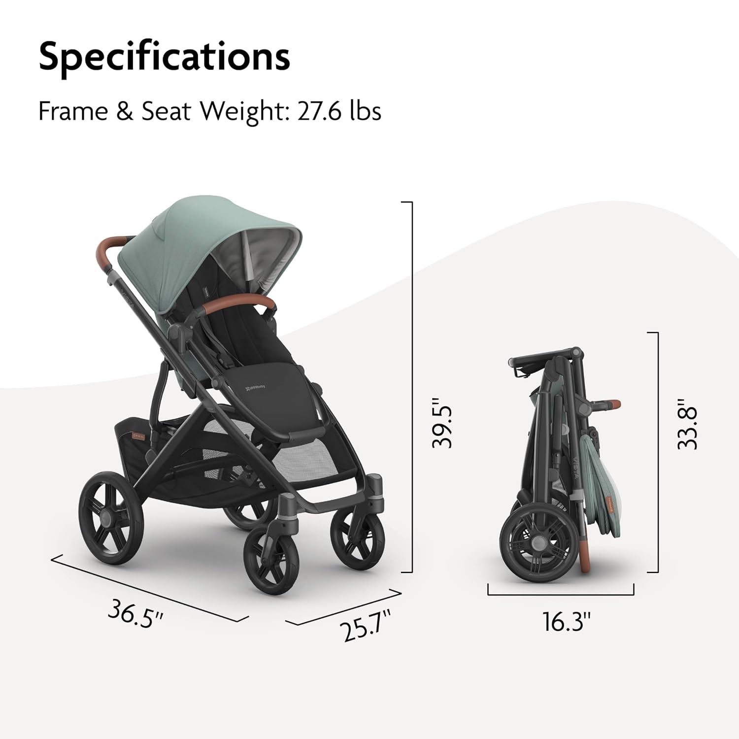 UPPAbaby Vista V3 Convertible Single-to-Double Stroller - Jake