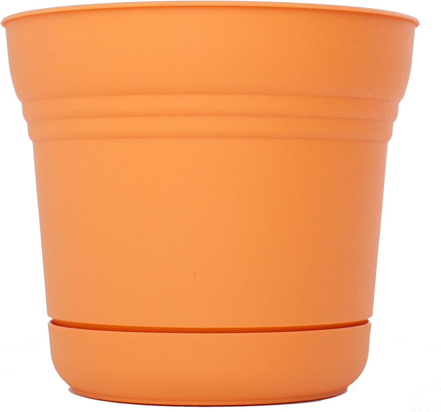 Bloem Saturn Planter with Saucer, 10", Calypso (SP1027)