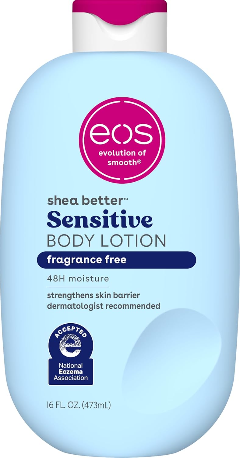 eos Shea Better 24H Moisture Body Lotion- Pomegranate Raspberry, 16 fl oz