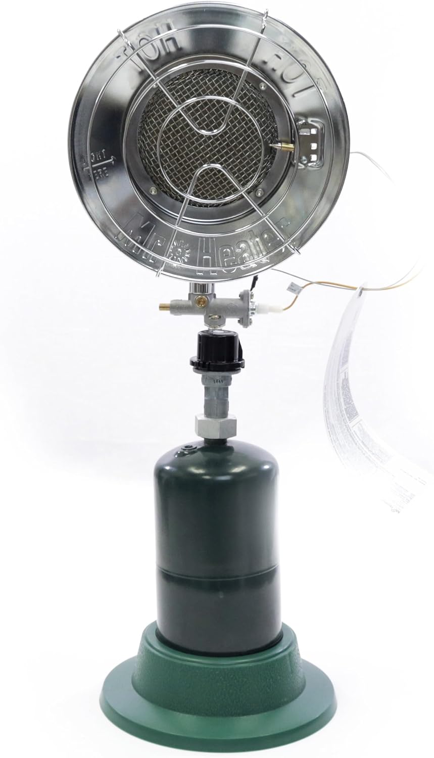Mr. Heater MH15 Single Tank Top Outdoor Propane Heater, Silver