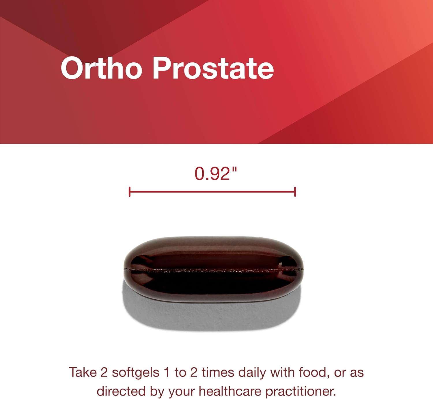 Protocol for Life Balance Ortho Prostate - Men's Prostate Health Supplement* - with Saw Palmetto Extract