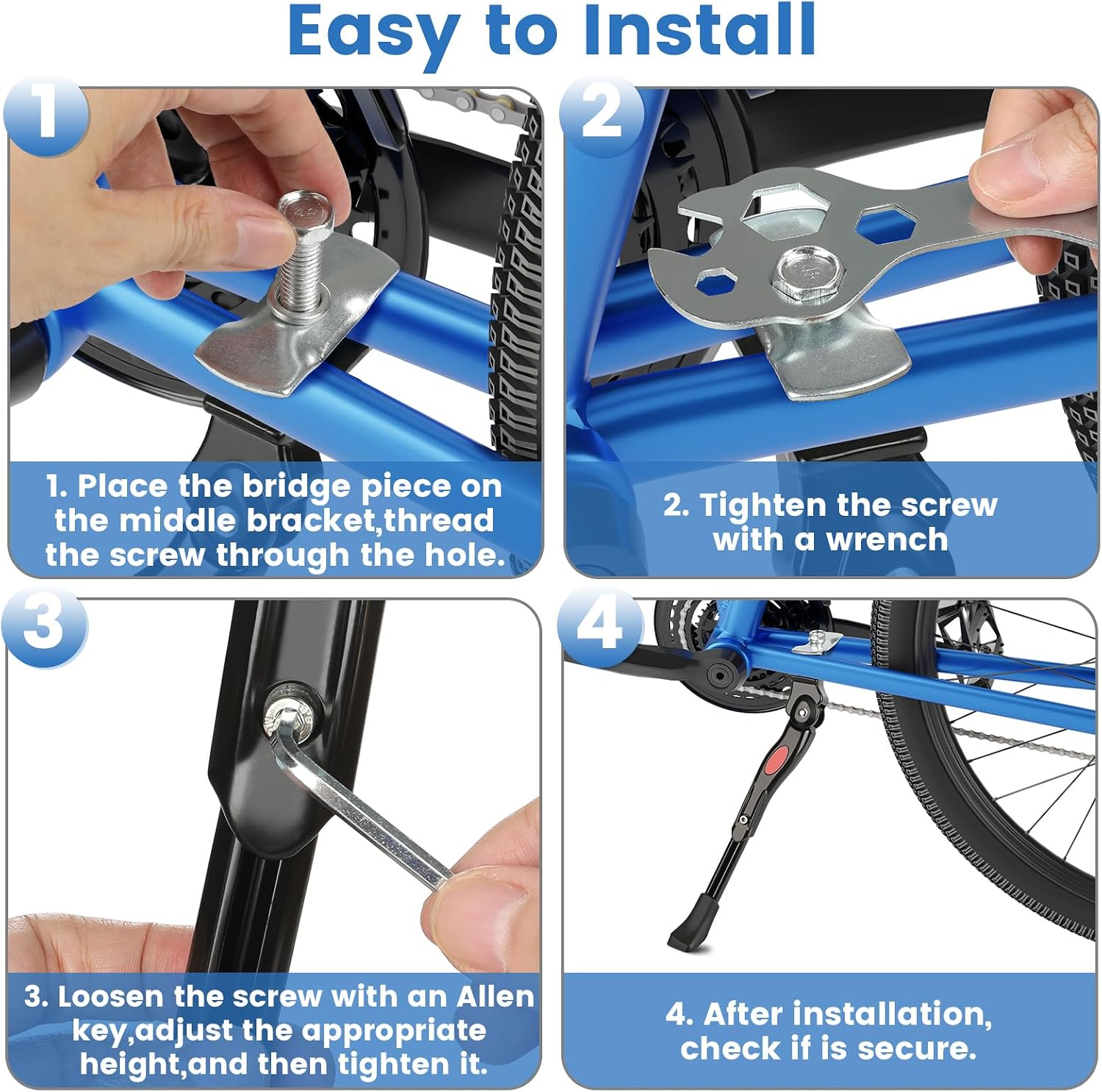 VECKUSON Kickstand for Kids Bike