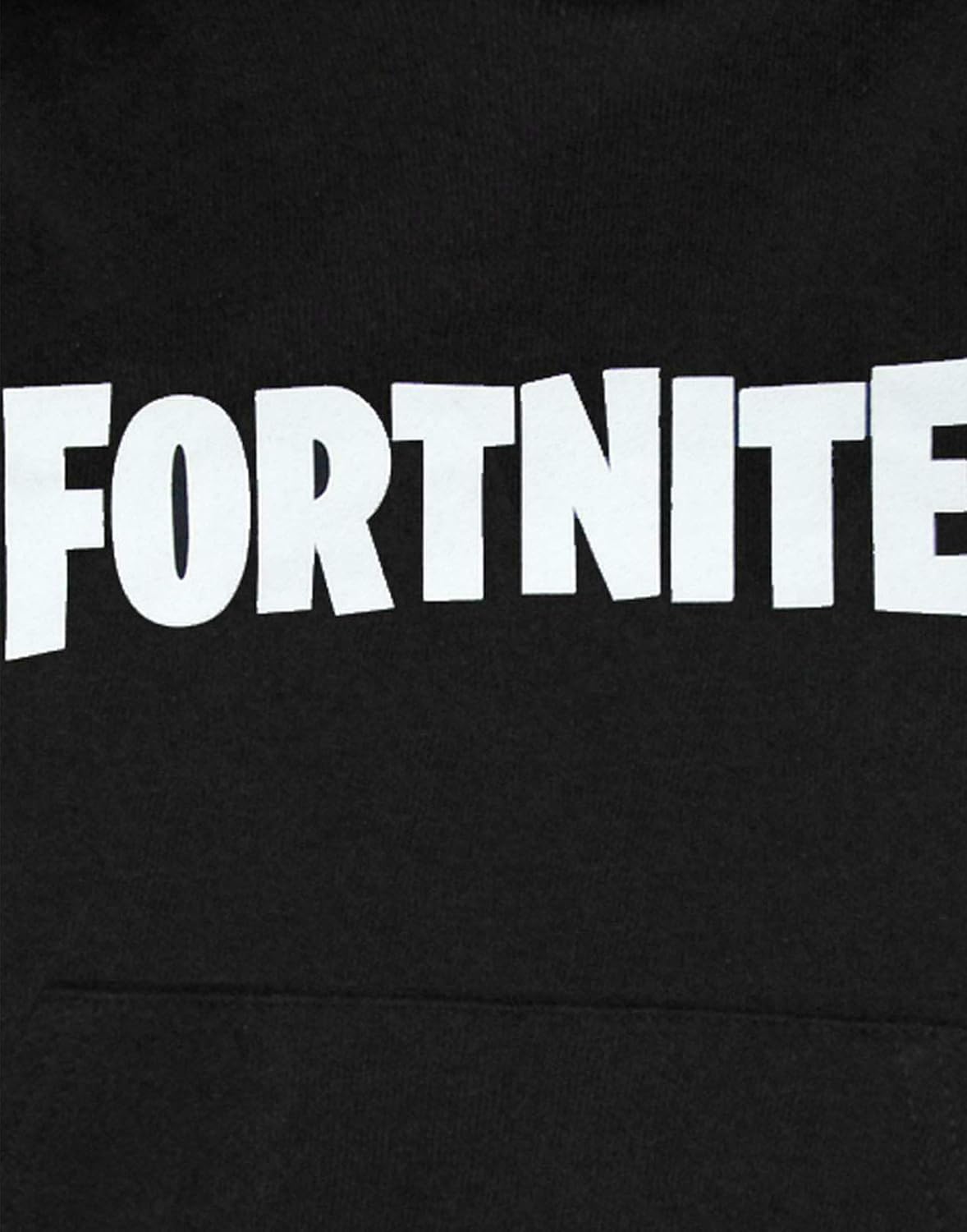 FORTNITE Hoodie Boys Kids Game Hooded Long Sleeve Jumper Black