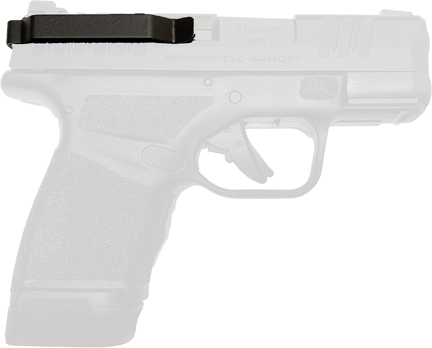 ClipDraw Gun Clip, Low Profile Slim Concealed Carry Easy Install American Made