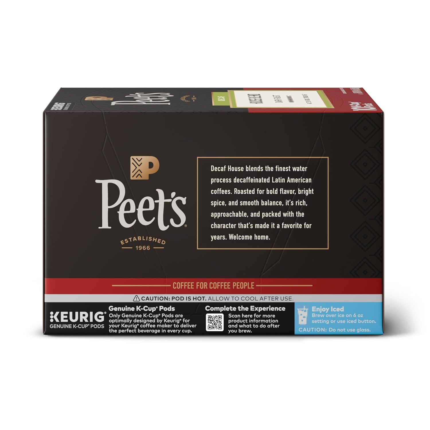 Peet's Coffee, Dark Roast Keurig K-Cup Pods, 100% Arabica Coffee - Major Dickason's Blend 32 Count (1 Box of 32 K-Cup Pods)