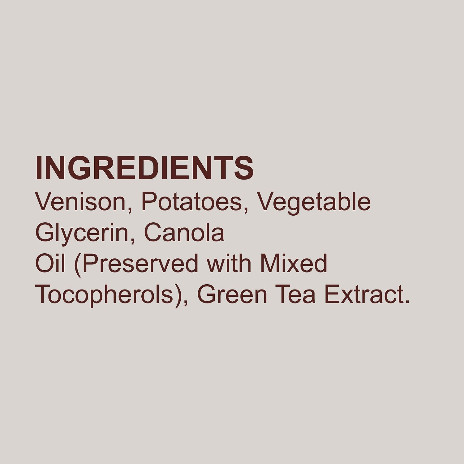 Addiction Venison Recipe Meaty Bites, All Natural Free Range Grain Free High Meat Dog Treats, 4 Oz.