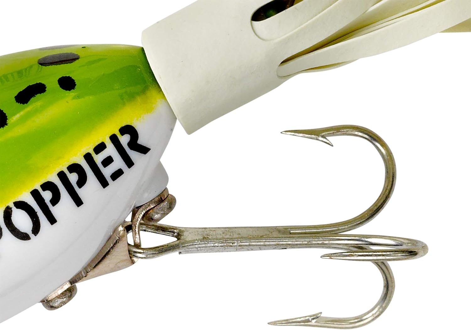 Arbogast Hula Popper Topwater Bass Fishing Lure