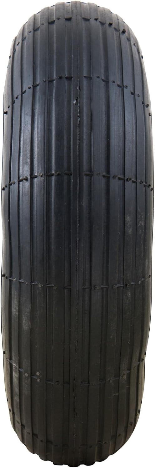 Marathon 4.00-6" Pneumatic (Air Filled) Tire on Wheel, 3" Hub, 5/8" Bearings