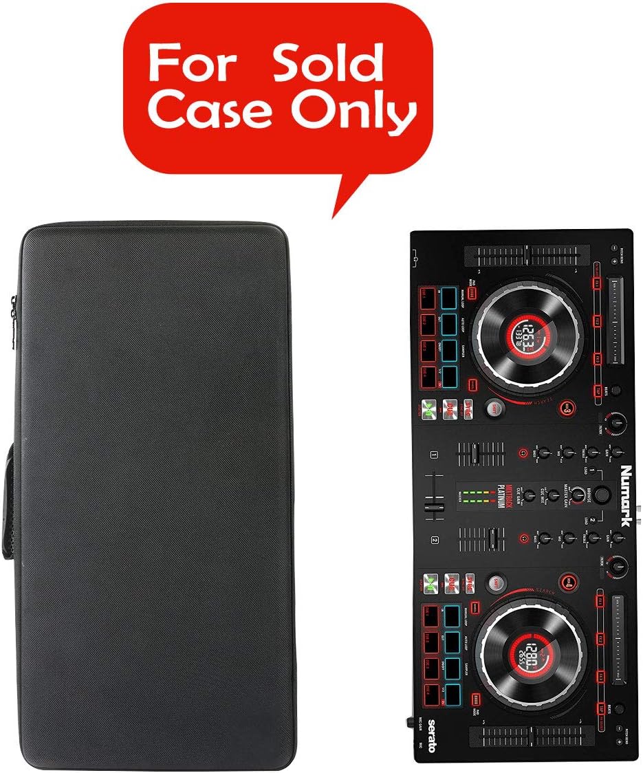 khanka Hard Travel Case for Numark Mixtrack Platinum Pro FX/FX/Pro 3 | Serato DJ Controller