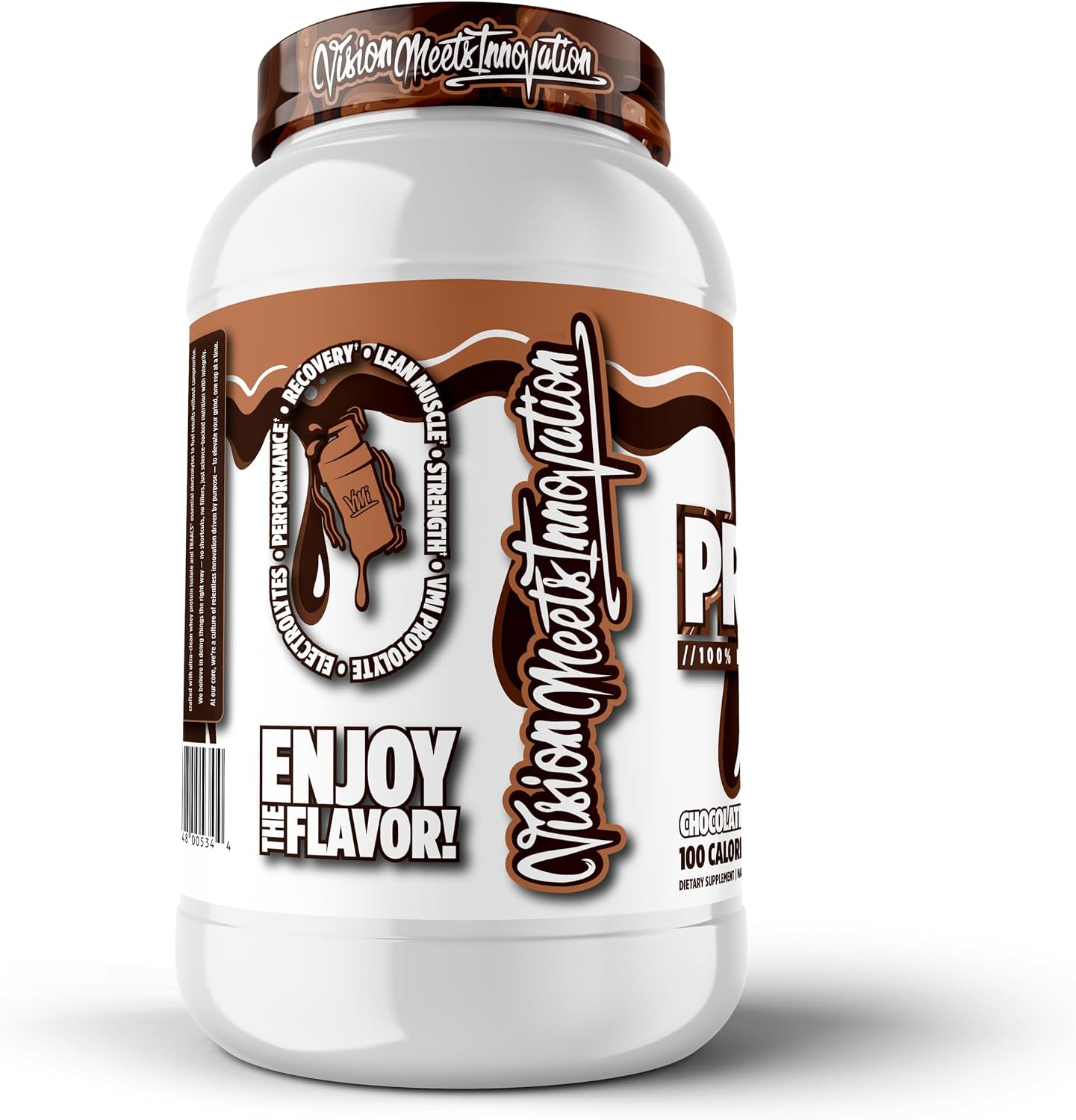 VMI Sports | ProtoLyte Whey Isolate Protein Powder | Low Calorie Whey for Weight Loss and Muscle Gain | Digestive Enzymes | Non-GMO (1.6 lb, Chocolate Fudge Cookie) | Premium whey isolate protein powder for smooth mixing in shakes smoothies and convenien…