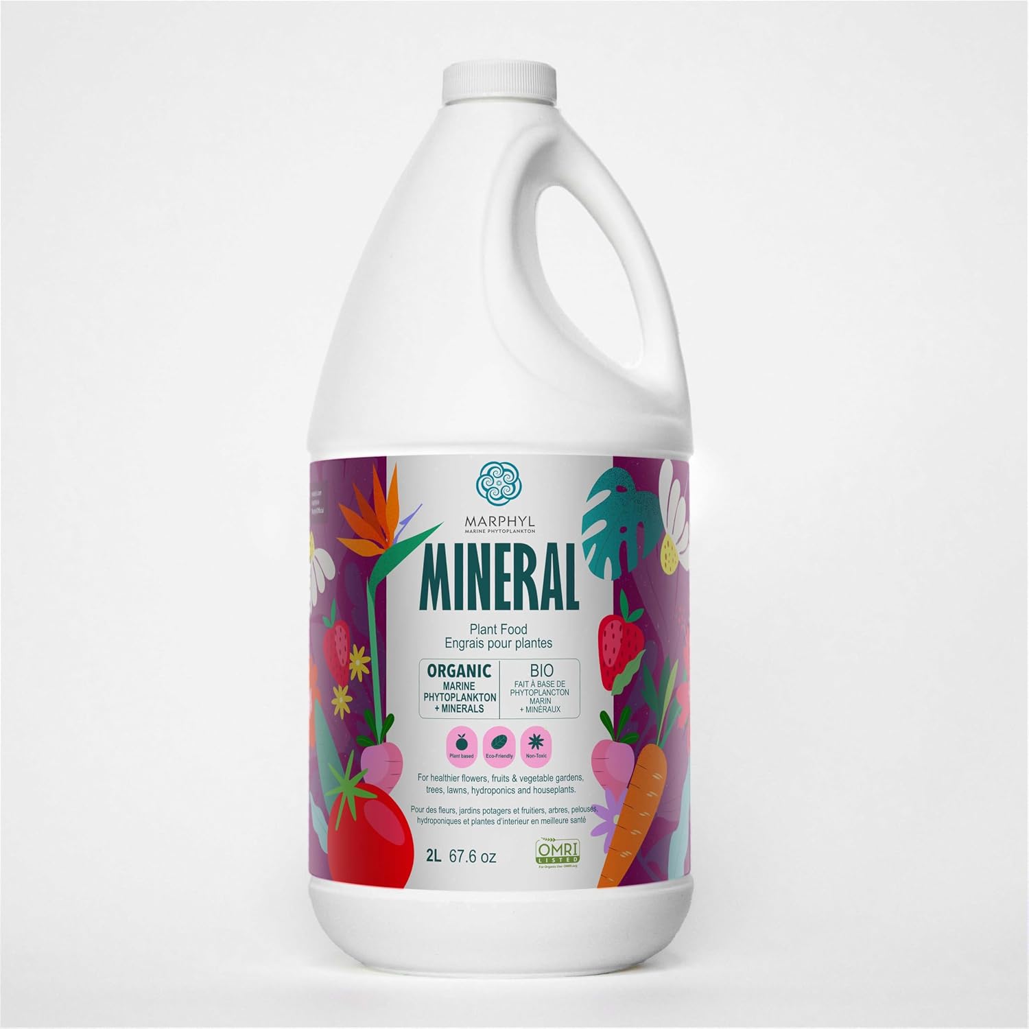 MARPHYL All-Purpose Plant Food – Organic Nutrient-Rich Fertilizer & Soil Enhancer for Indoor & Outdoor Flowers, Vegetables, Succulents, Bamboo & Hydroponics