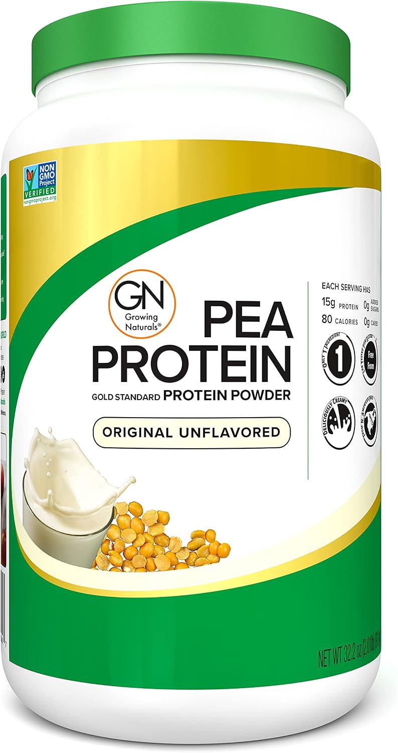 Raw Pea Protein Powder, Vegan Plant Based Protein, BCAA, Low-Carb, Low-Sugar, Chocolate Power, 1 Pound (Pack of 1)