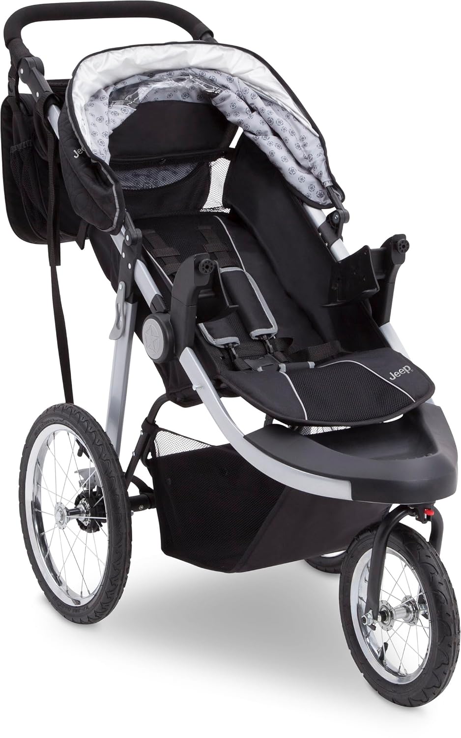 Jeep Cross-Country Sport Plus Jogging Stroller by Delta Children, Charcoal Galaxy