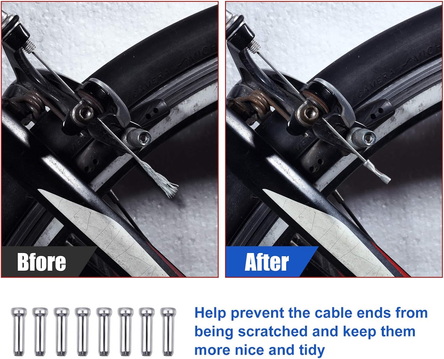 Boao Universal Bike Brake Cable Kit Bicycle Cable Housing Set