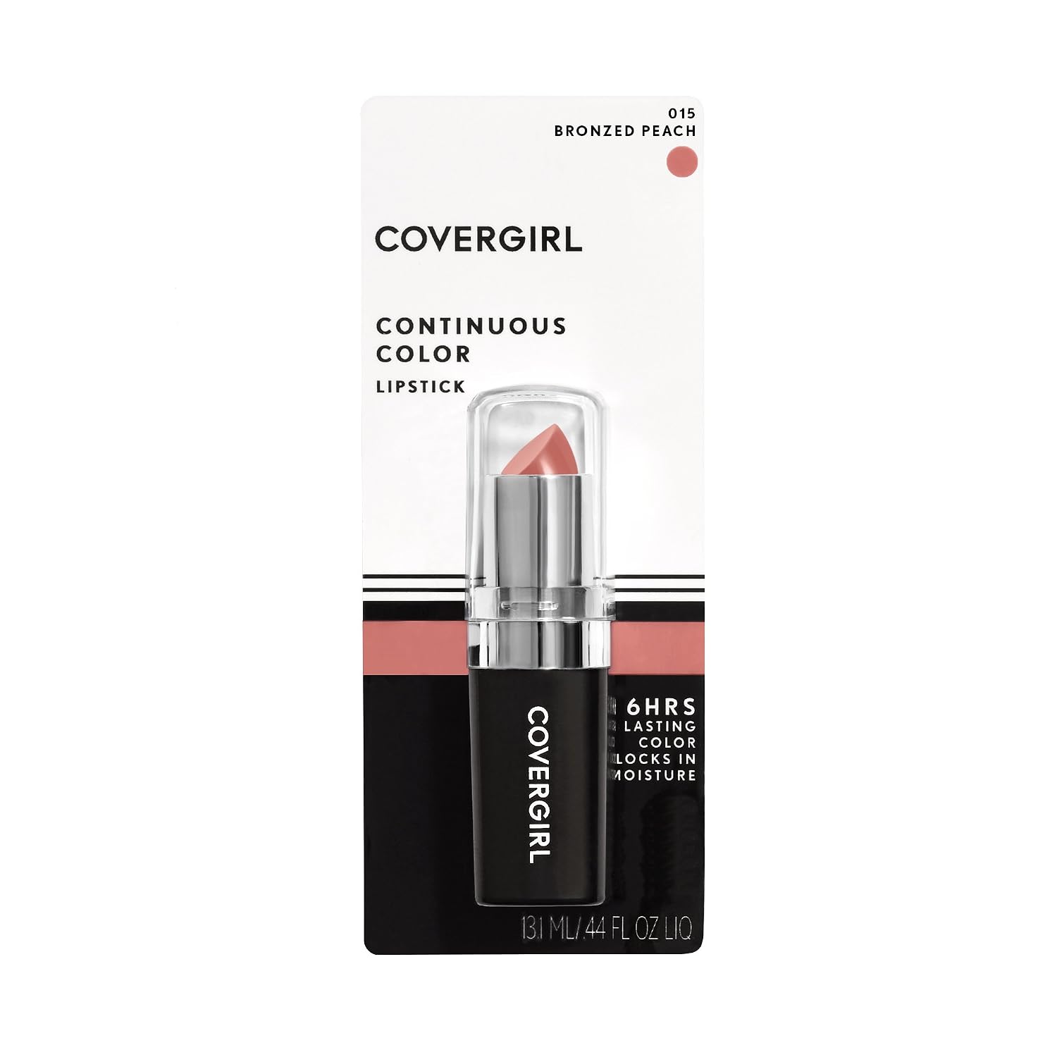 COVERGIRL Continuous Color Lipstick It's Your Mauve 030, 0.13 oz (packaging may vary)