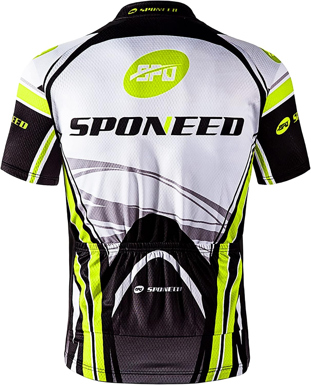 sponeed Men's Cycling Jersey and Bib Short Suit Bicycle Wear Padded Bike Tights