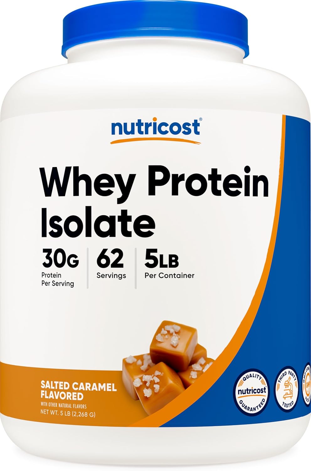 Nutricost Whey Protein Isolate Powder (Vanilla) 2LBS