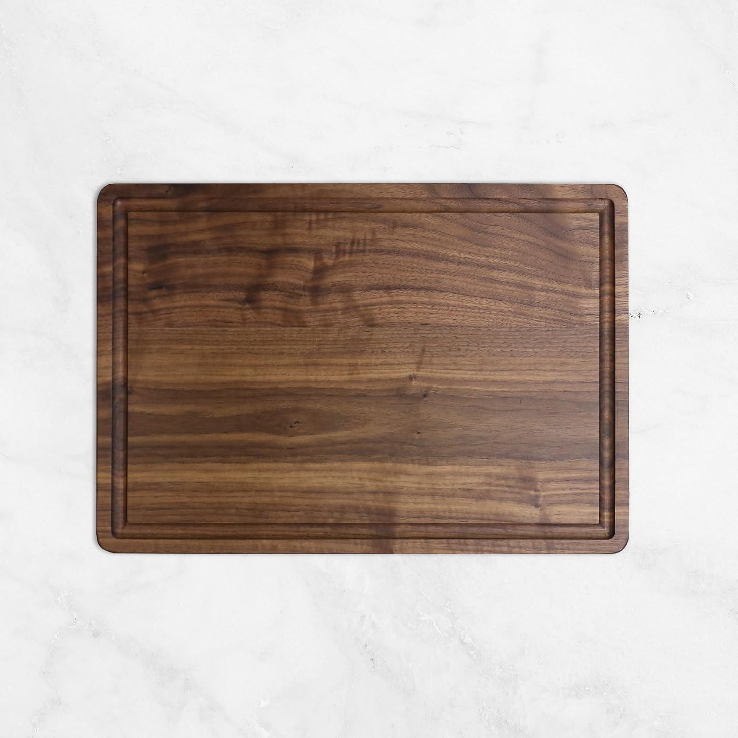 Casual Home Delice Rectangle Juice Drip Groove Cutting Board 15.5" Wx11 Dx0.75 H, Maple
