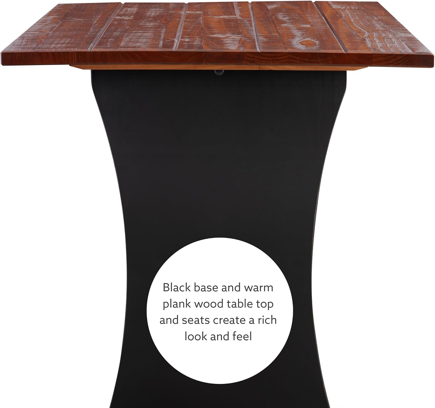 Linon Home Decor Sadie Antique, Black Nook