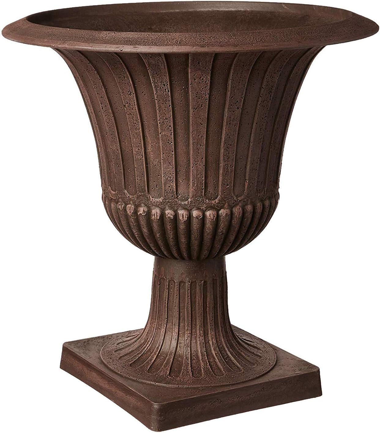 PSW HU40BK Bristol Urn Planter, 16 by 18-Inch, Black