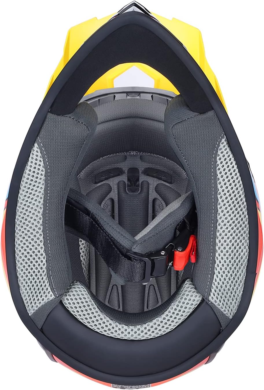 GLX GX623 Youth ATV & Dirt Bike Helmet Combo, DOT | Adult-Level Safety for Kids: Premium, full-grown protection engineered into a comfortable, youth-sized package