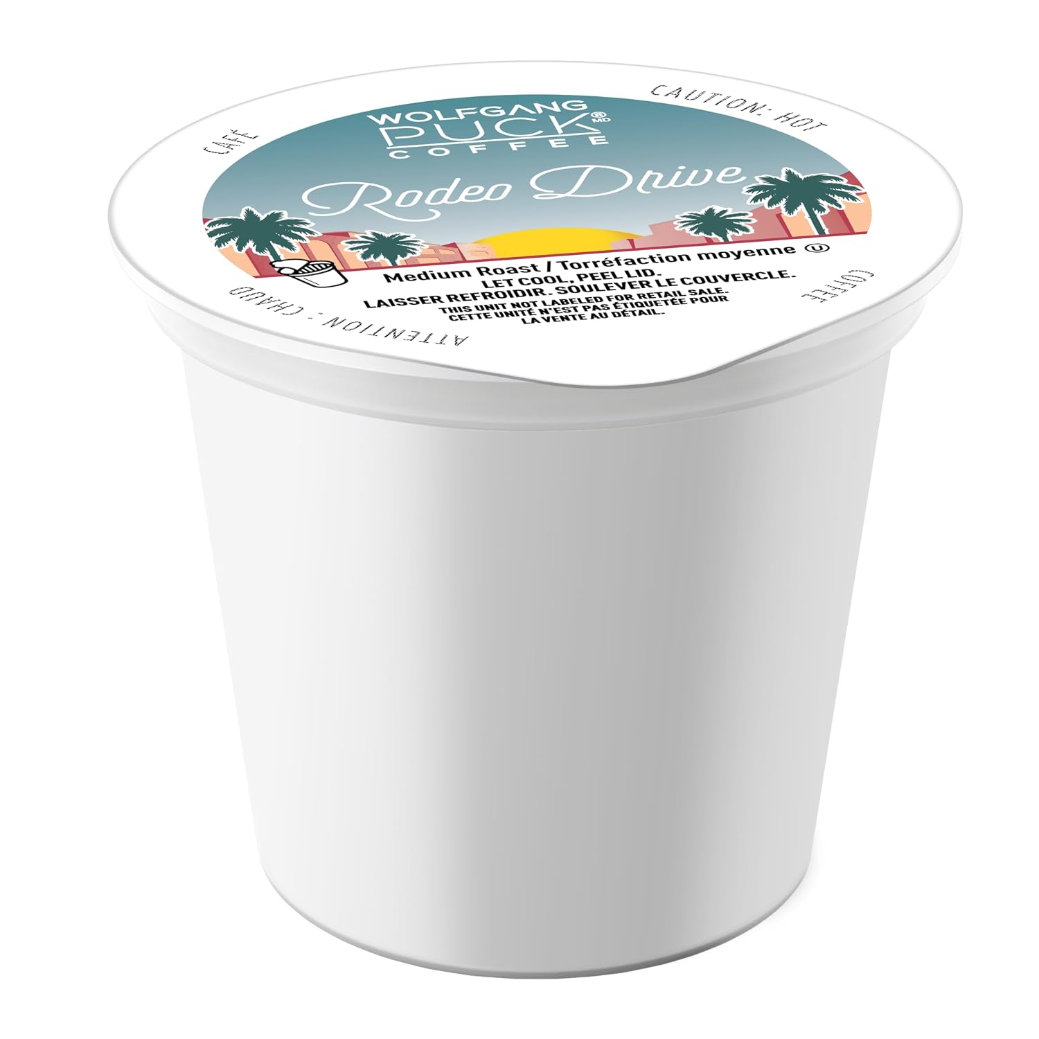 Wolfgang Puck Coffee Single Serve Capsules, Compatible with Keurig K-Cup Brewers, Hawaiian Hazelnut, 24 Count