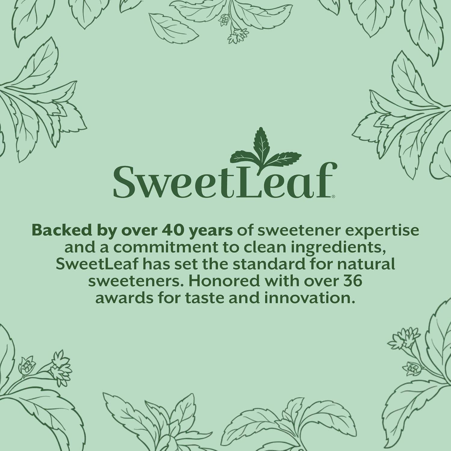 SweetLeaf Stevia Powder Sweetener, Sugar Free - 70 Packets (2 Pack) | Zero Calorie Sweetener No Erythritol, Stevia Leaf Extract, Natural Sugar Substitute for Coffee & Baking, Prebiotic Fiber