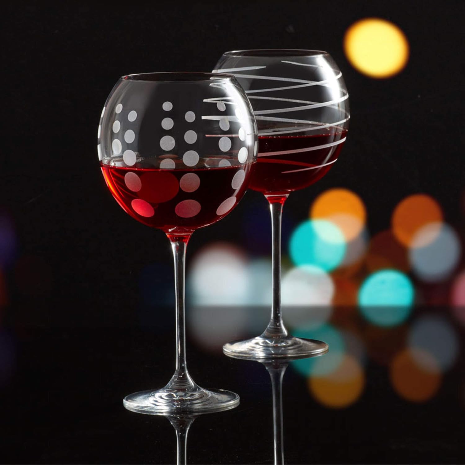 Mikasa Cheers Bordeaux Wine Glass, Set of 4, 24 Ounce, Clear