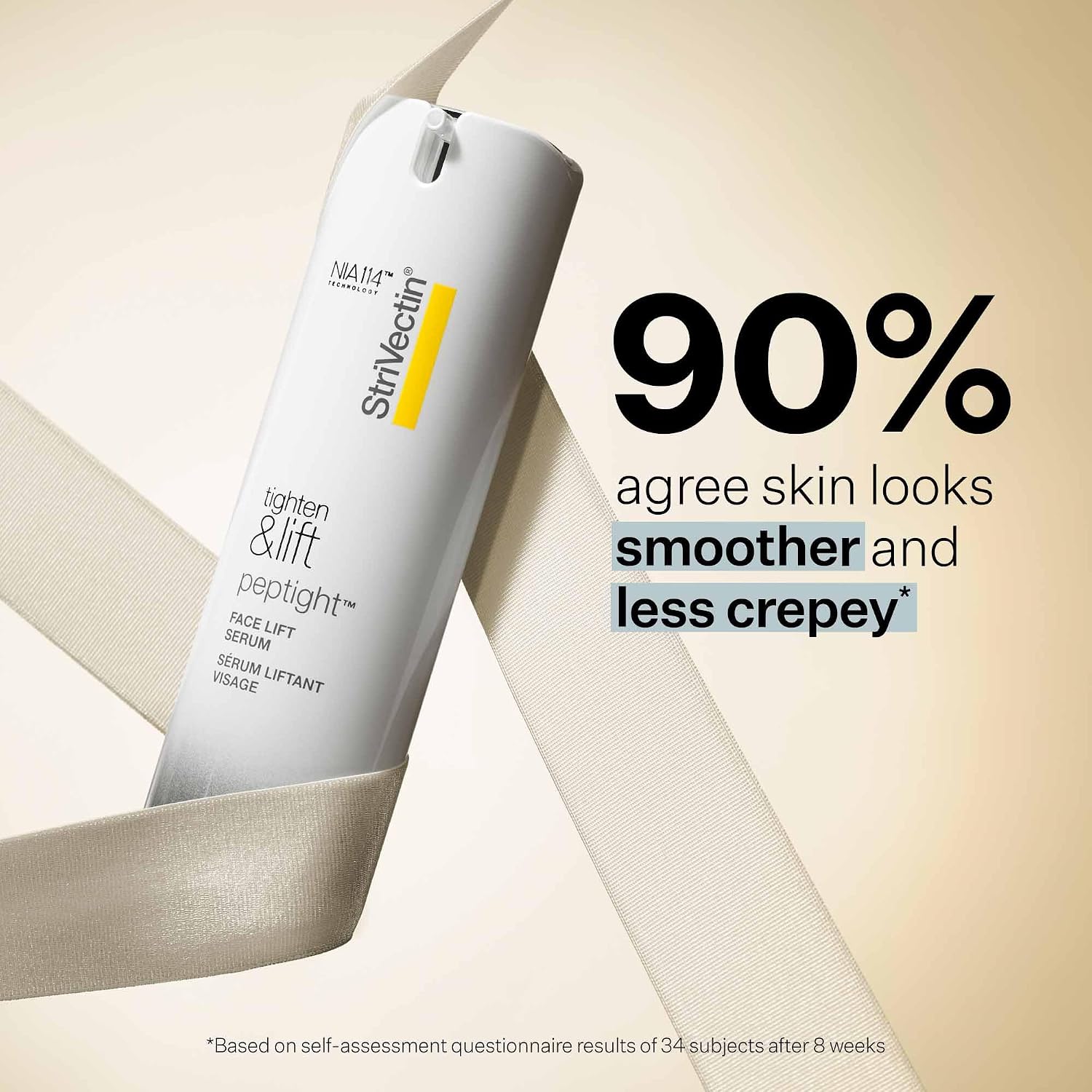 StriVectin Tighten & Lift Peptight Face Lift Serum with Tightening & Brightening Peptides for Wrinkles