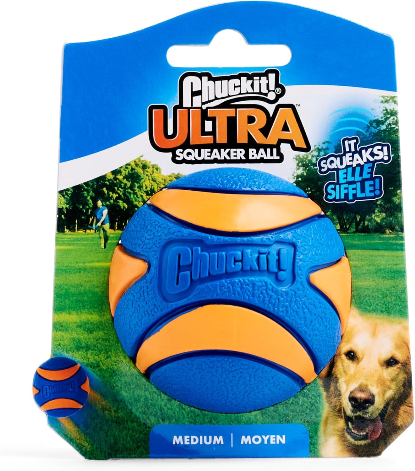 Chuckit! Ultra Ball Dog Toy, Balls for Dogs to Fetch, Durable Rubber, Small 2-inch, Pack of 2