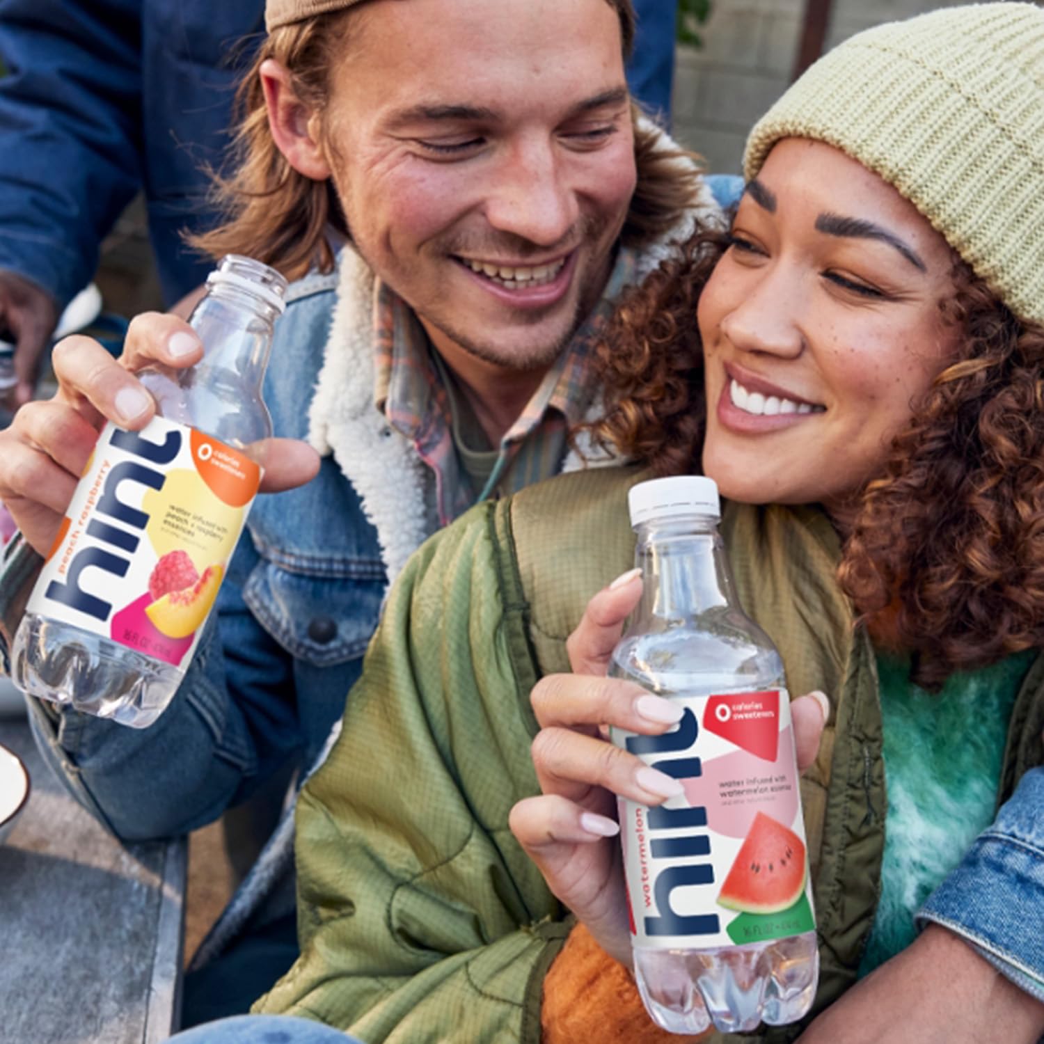 Hint Flavored Water Zero Sugar 0 Calories - Pineapple 16 FL Oz (12 pack) | Crisp, refreshing water, fruit flavors. 0 calories, 0 sugar, 0 sweeteners. Hydration for wellness. Gluten-free, Kosher, Vegan