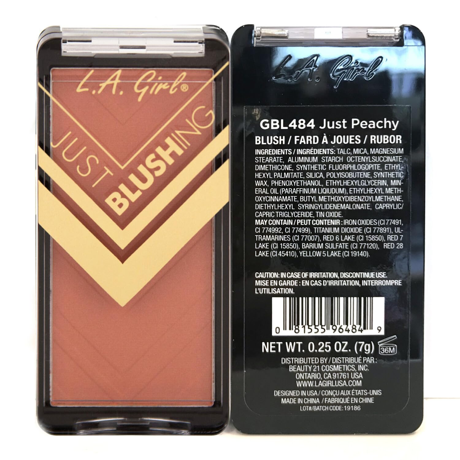 L.A. Girl Just Blushing, Just Because GBL481
