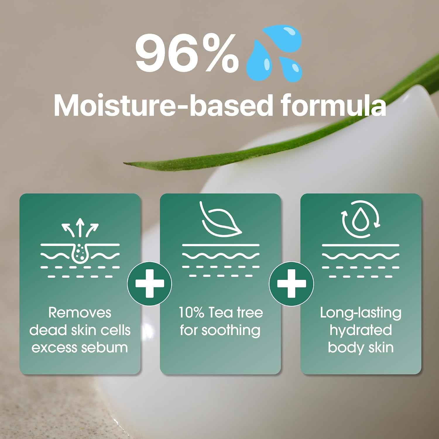 SOME BY MI AHA BHA PHA 30 Days Miracle Acne Clear Body Cleanser 13.5oz – Salicylic Acid & Tea Tree Acne Body Wash – Deep Cleansing
