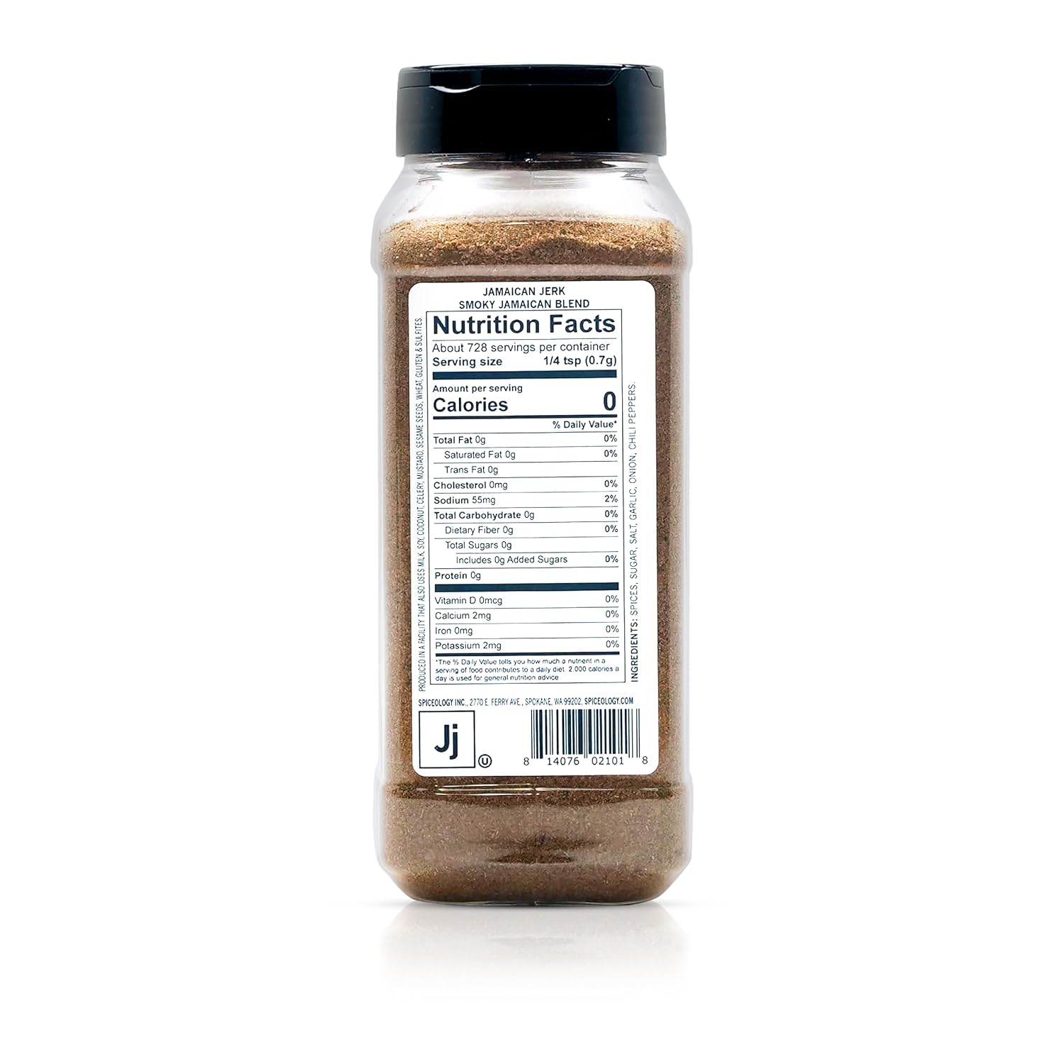 Spiceology Jamaican Jerk Caribbean Rub, 18 oz | BBQ Rubs, Spice Blends and Seasonings
