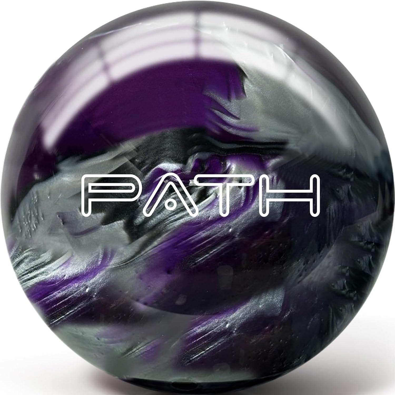 Pyramid Path Polyester Bowling Ball | Customizable with Basic Drilling Options - Great for Spare Shooting, League, Recreational, Straight Bowlers