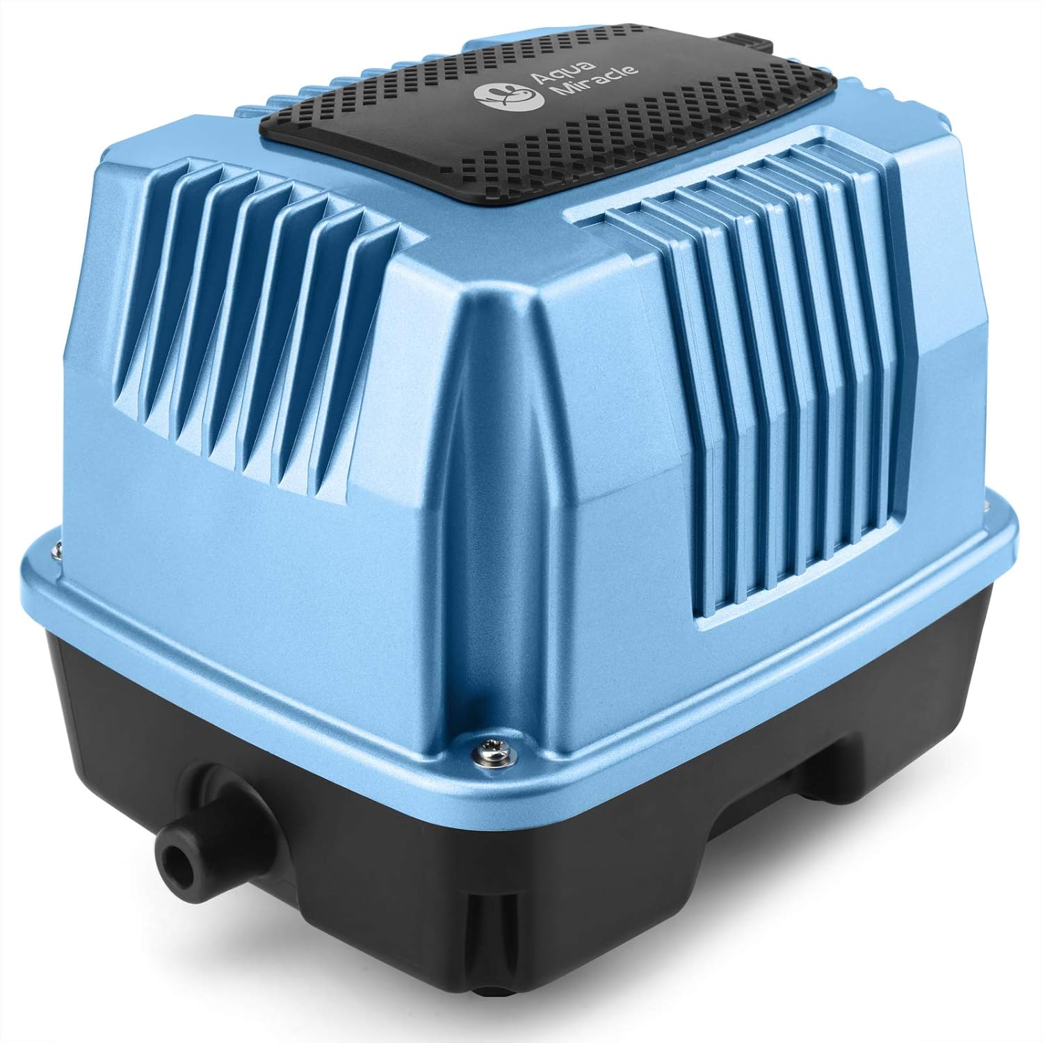 AquaMiracle Linear Air Pump AP-40/AP-60/AP-80/AP-160 for Pond Aeration, Septic, Hydroponic, 635/950/1350/2550GPH, Pond, Waste Treatment, Aquarium