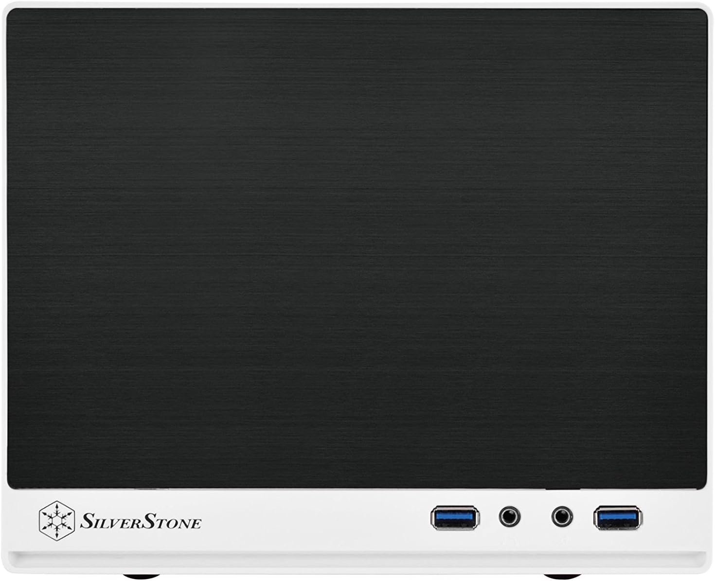 Silverstone Computer Case with Mesh Front Panel,Black (SG13B)