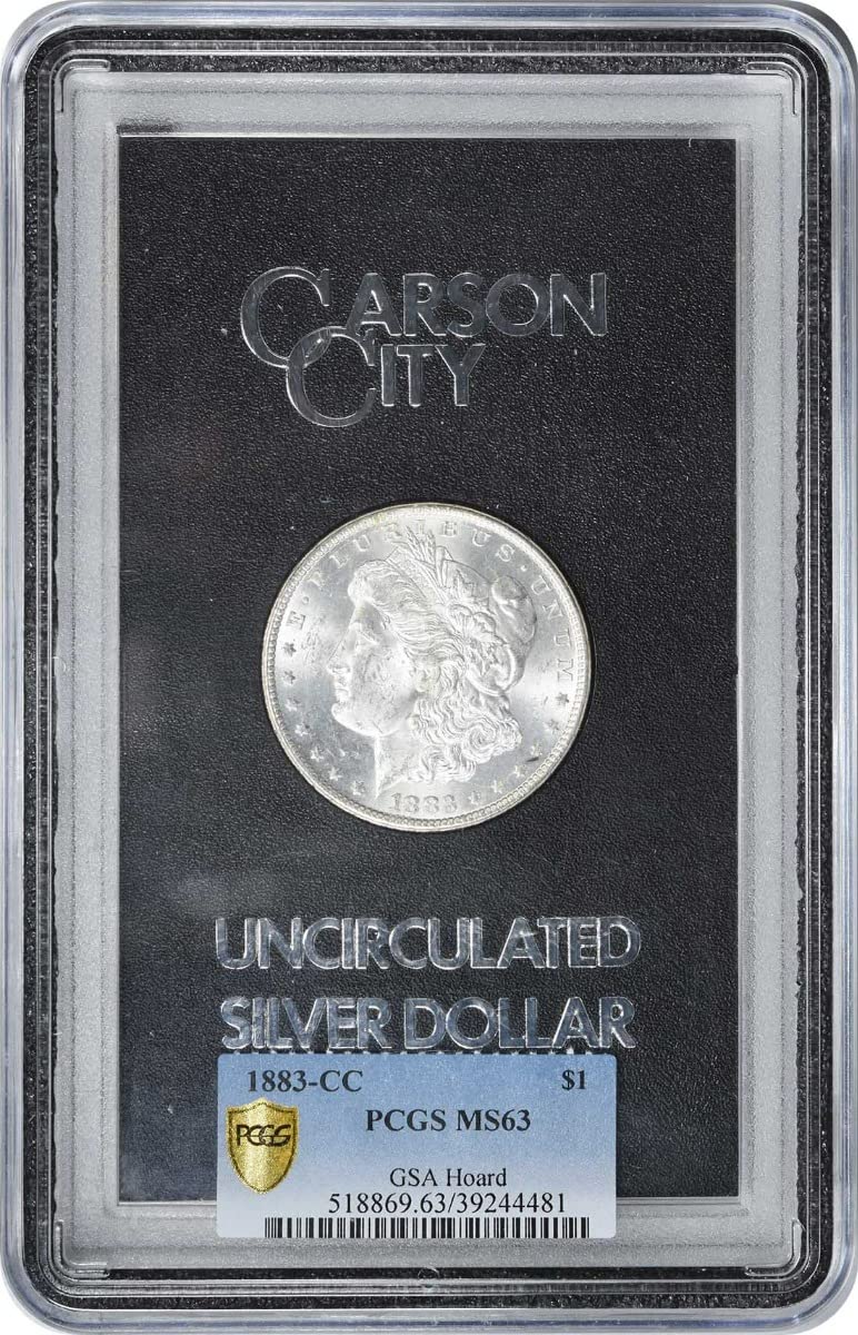 1883 CC Morgan GSA Dollar MS63 PCGS