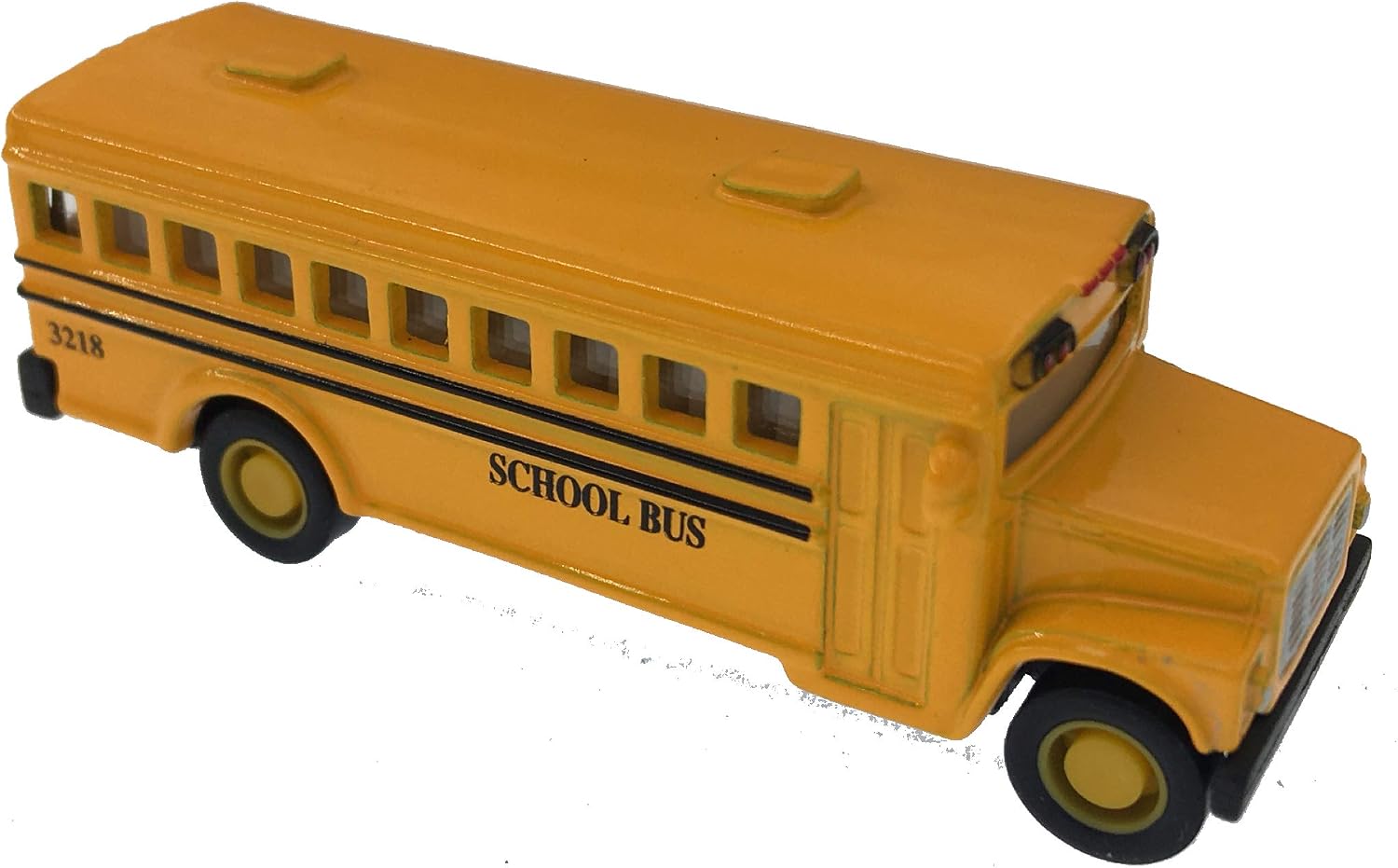 KiNSFUN Classic Mini School Bus 2.5 Inches Die Cast Metal Model