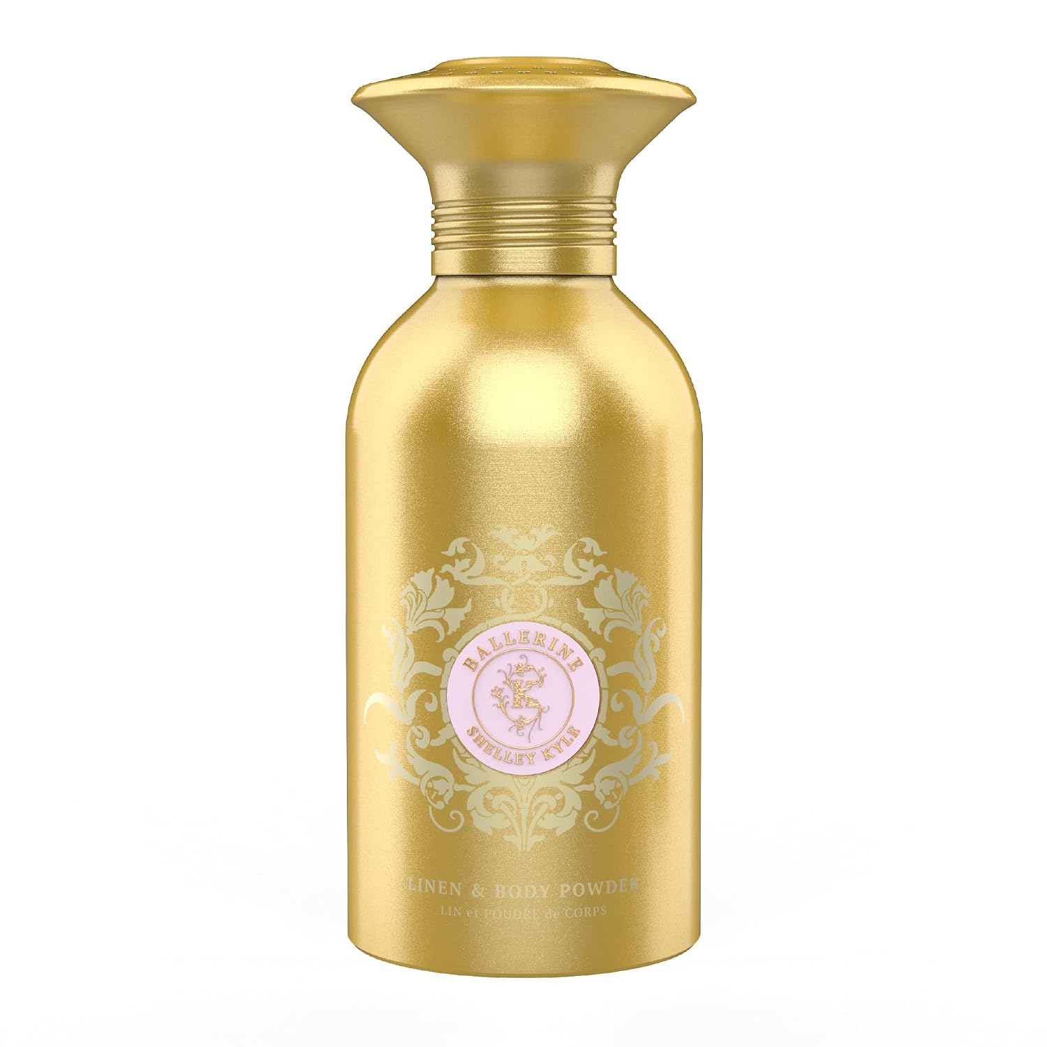 Talc-Free Body Powder for Women for Daily Use and After Bath - Ballerine 365 g (Puff not Included)