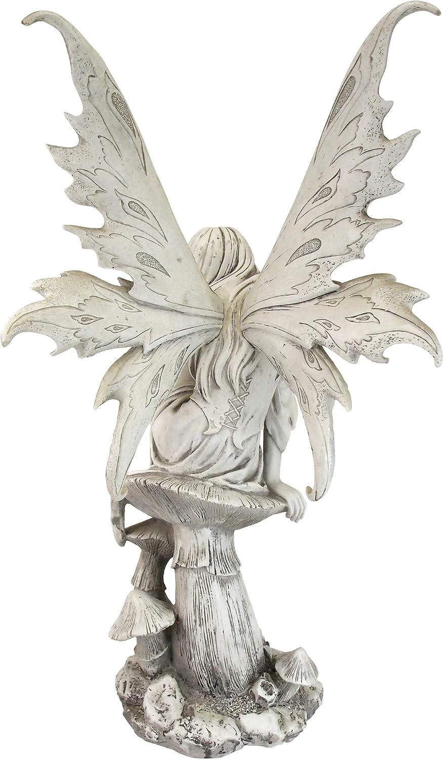 Design Toscano Fairy of Hopes and Dreams Garden Statue by Artist Cecelia 11"Wx11"Dx22"