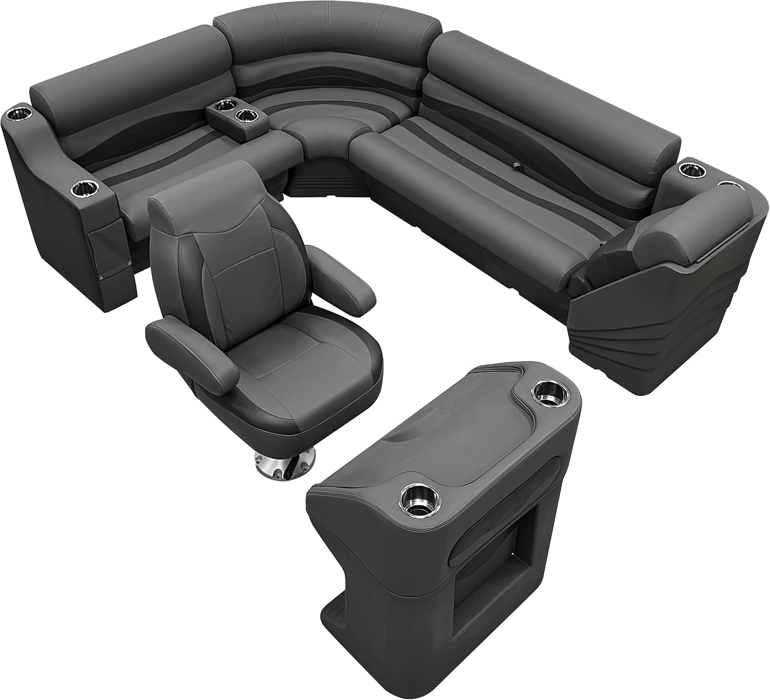 Wise Premier Series Pontoon Seat Arm Rest